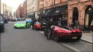 Car Spotting Supercars in London January 2026 | Temerario, Competizione, Revuelto, SVJ, GT-R R35...