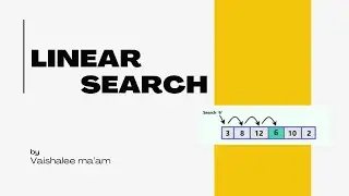 Linear Search Algorithm | Easy Explanation