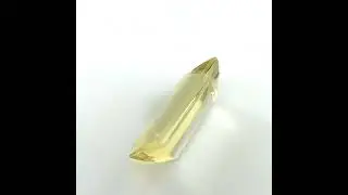 Msx5819 - Yellow Beryl Gemstone Emerald Shape AA quality 11.9x5.5x4.0mm