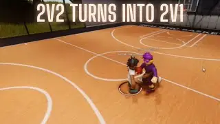 2V2 TURNS INTO 2V1 | RB WORLD 3