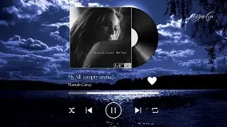 mariah carey - my all (empty arena)