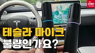 [테슬라마이크] TESLA MIC 직구! 근데 모델Y에 왜 연결 안되노? 연결문제 2가지의 해결방법 공유
