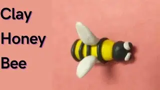How to make a clay bee (easy) | clay bee tutorials | clay Honey Bee art | Clay Art //#jerodacrafts