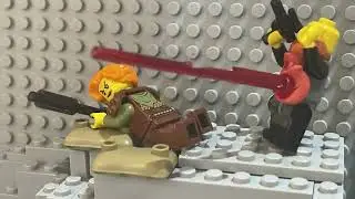 Lego перестрелка в будущем (Lego space studio)