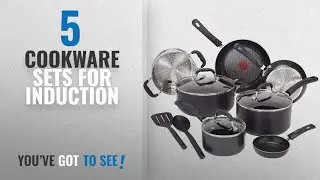 Best Cookware Sets For Induction [2018]: T-fal C515SC Professional Total Nonstick Thermo-Spot Heat
