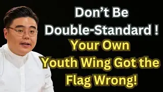 Woo Kah Leong Blasts Akmal: STOP the Double Standards! Your Own Youth Altered the Flag As Well!