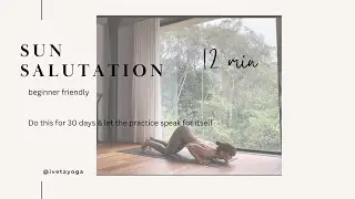 Sun Salutation for beginners