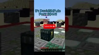 So startest du auf mein neuen dupe Server #short #viral #minecraft #davidsmp