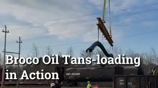 Broco Oil Tans loading in Action  HD