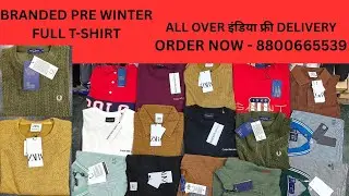 BRANDED PRE WINTER T-SHIRT || ALL OVER INDIA FREE DELIVERY || #tranding #viralvideo #viral #trending