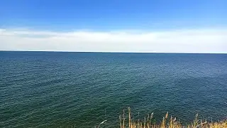 Lake Erie on a Summer-Like Day with Lovely Blue Skies ~ October 24, 2023