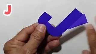 letter cutting tutorial J #lettercutting 
