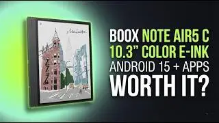 BOOX Note Air5 C (Kaleido 3) Review - The Best Color E-Ink Notebook Yet?