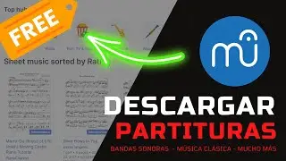 🚀 ► &iquest;C&oacute;mo DESCARGAR PARTITURAS GRATIS? 🤑 *2022* - MuseScore GRATIS ✅
