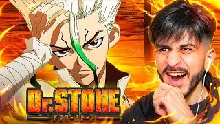 My FIRST TIME Reacting to Dr. STONE Openings & Endings | Dr. STONE All Openings Reaction
