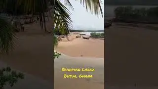Beautiful Beach, Beautiful Bae | Scorpion Lodge, Busua Ghana #ghana #adventure