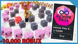 Buying Infinite Pets In Roblox Slingshot Simulator