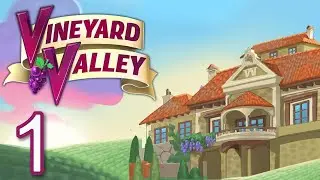 Vineyard Valley: Design Game - Walkthrough Gameplay Part 1 (iOS)