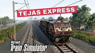 🔴 Live | TEJAS EXPRESS - From DG to MDU | #msts | BigWheel Sim