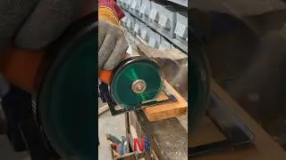 ONE blade cuts it all 🔥 Wood, Aluminum, Glass & Metal. Real test. Pure power 💪