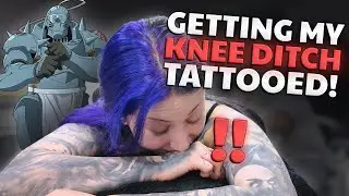 getting an ALPHONSE TATTOO (Full Metal Alchemist) 🖤 RavenGriim