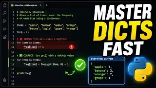 13 Python Dictionary Challenges for Interviews