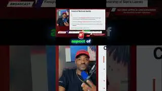 CRITICAL ALERT: Is Sierra Leone's National Security Compromised by Foreign ID Control?! Sovereign...