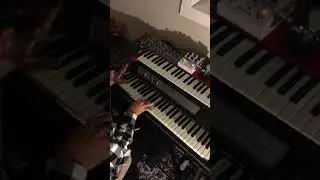 T'Ben Alleman Wurlitzer 200a & Nord Lead 2x Arpeggiator Improvisation