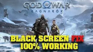 How to FIX God of War Ragnarok Blackscreen/Start up Crash｜FIX After Game Update