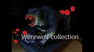 Werewolf collection, statues, figures, American werewolf in London, model kits.