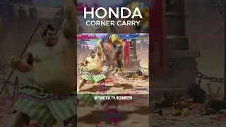 HONDA CORNER CARRY 💪 | SF6  #shorts #sf6 #streetfighter  #streetfighter6
