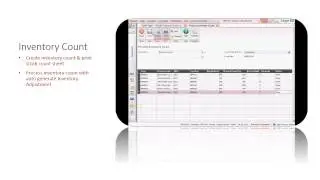 Sage 50 - Inventory Count