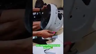 Tutorial melepas eps styrofoam helm Arai RX7X