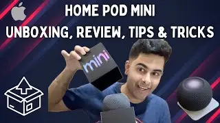 APPLE HomePod MINI: UNBOXING, SETUP,  REVIEW, TIPS & TRICKS 🔥