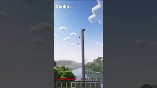 Dream Vs Me Vs Dindin P.3  #minecraft100hari #minecraft #sialinn
