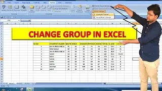 How do I change a protected sheet in Excel?Change Group in excel? Review tab in change Group