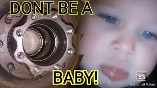 full floating AXLE SEAL replacement, axle hub seal fix, sterling 10.25 &10.50 ford 3/4 & 1 ton 7.3
