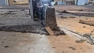Teppich entfernen mit Aufsitzer 6700 von MKS