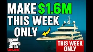 $1.6m RIGHT NOW in GTA Online – The EASIEST Method to Do Right Now