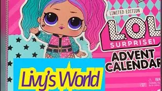 Lol surprise advent calendar, unboxing limited edition lol doll Lol dolls, Livy&rsquo;s World, Tricksta BB