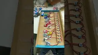 E voting machine for school project small and easy to make #technical #project