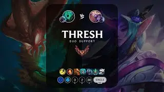 Thresh Support vs Soraka - EUW Grandmaster Patch 13.23