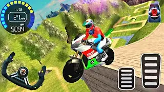 Uphill Offroad Motorbike Rider - Bike Stunts 3D Game - Android GamePlay