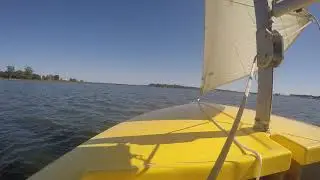 Sailing the Flying Scott with Aaron