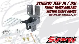 Видео по установке передней поперечной балки и распорки секторного вала Synergy Jeep JK / JKU