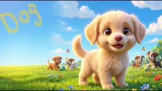 Cute Dog Cartoon Story 🐶 | The Little Puppy Hero | 3D Animated Kids Story