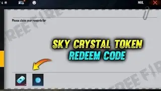 SKY CRYSTAL TOKEN  REDEEM CODE in FREE FIRE /MR.BAAZIGAR  /FREE FIRE SKY CRYSTAL TOKEN