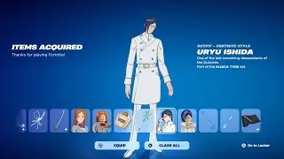 How To Get Bleach Uryu Ishida Skin For FREE! (Fortnite)