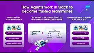 Slack Keynote 2025 || Slack Agent || Slack || Agents work in Slack || Dreamforce || Dreamforce 360