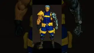 Cable Marvel Amazing Yamaguchi Revoltech Action Figure Kaiyodo X-Men